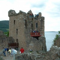 Turm von Urquhart Castle